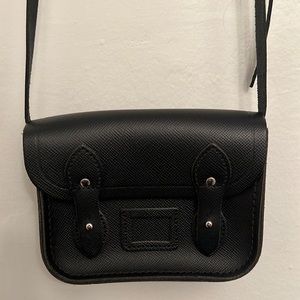 PERFECT CONDITION Cambridge Satchel Company Black Leather Mini Bag